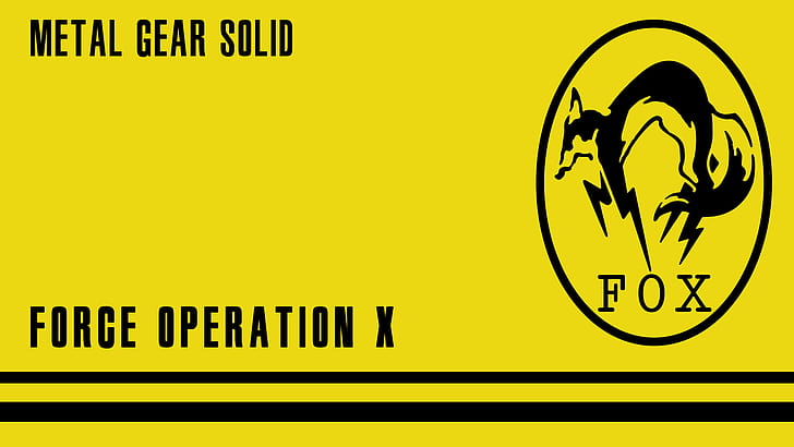 Metal Gear Solid, communication, sign, yellow, text, warning sign, HD wallpaper
