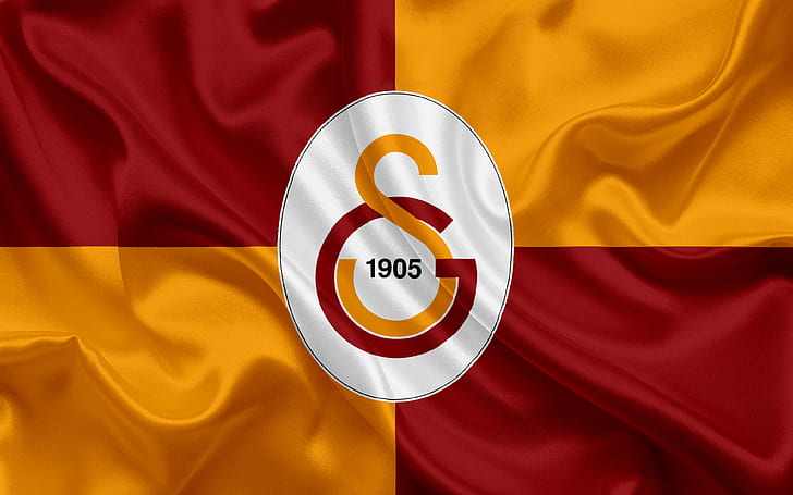 Soccer, Galatasaray S.K., Emblem, Logo, HD wallpaper