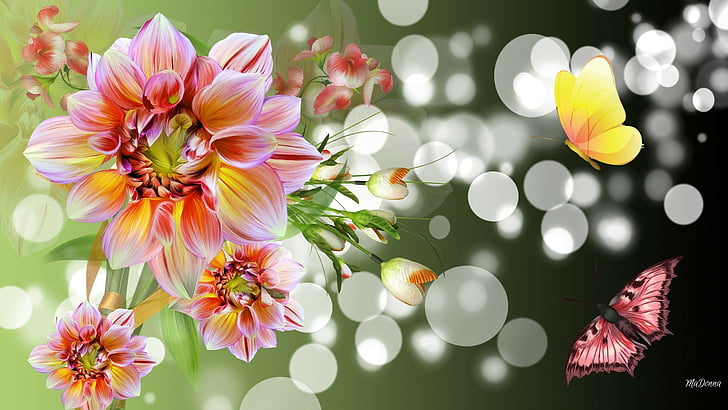 flower, spring, decoration, floral, plant, flowers, leaf, april, HD wallpaper