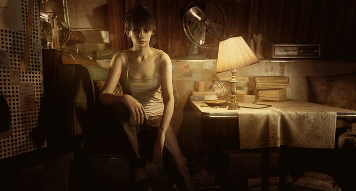 4K, Resident Evil 7: Biohazard, 8K, Zoe Baker, HD wallpaper