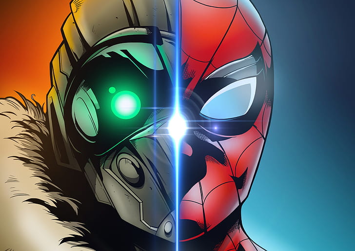 HD wallpaper: Spider-Man, Marvel Comics, Spider-Man: Homecoming, Vulture (Marvel  Comics) | Wallpaper Flare
