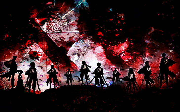 Anime, Attack On Titan, Armin Arlert, Eren Yeager, Jean Kirstein, HD wallpaper
