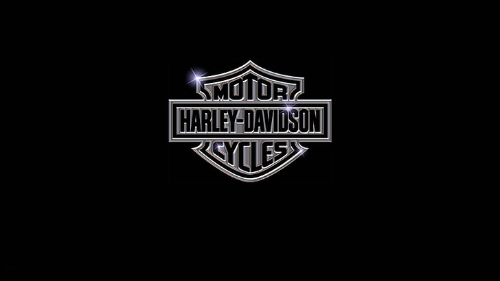Hd Wallpaper Harley Davidson Motorcycle Logo Minimalism Brand Harley Davidson Wallpaper Flare