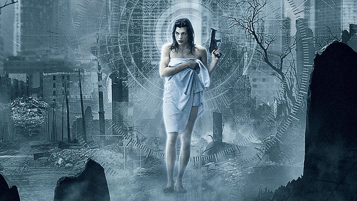 Milla Jovovich, movies, Resident Evil, Milla Jovovich , one person, HD wallpaper