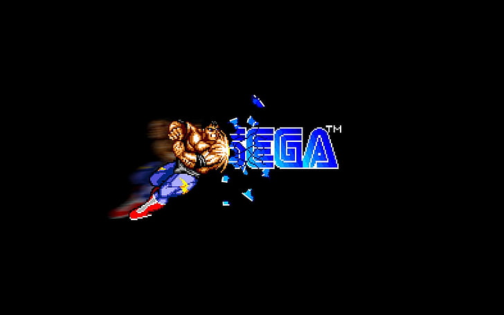 Sega, Streets of Rage, simple background, 16-bit, Max Thunder, HD wallpaper
