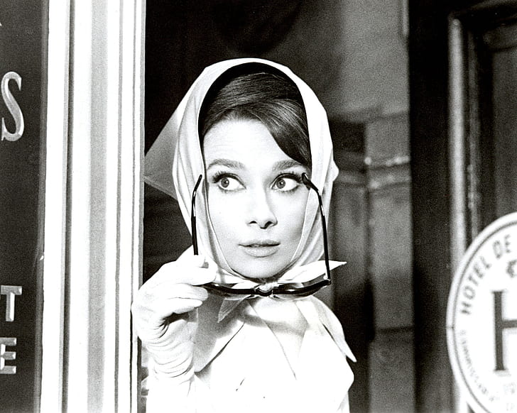 Movie, Charade, Audrey Hepburn, HD wallpaper