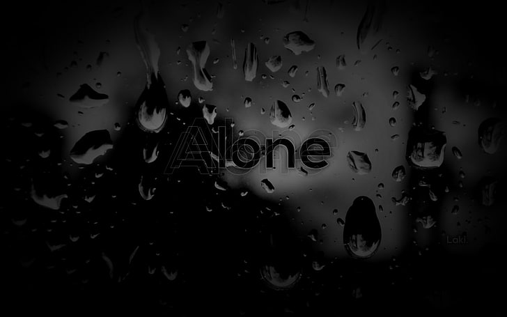 Hd Wallpaper Isolation Sadness Alone Loneliness Wet Glass