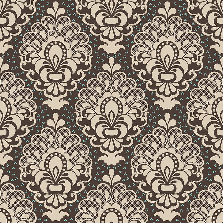 HD wallpaper: background, brown, ornament, style, vintage, seamless,  victorian | Wallpaper Flare