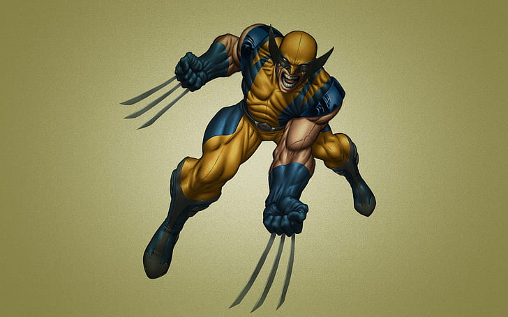HD wallpaper: Wolverine Anime, claws, avenger, hero, old | Wallpaper Flare