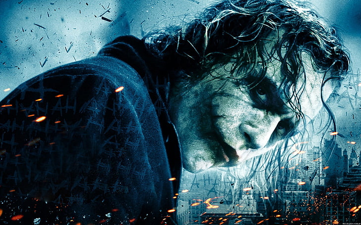 Heath Ledger, Joker, movies, The Dark Knight