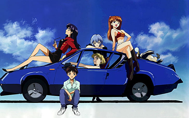 Ayanami Rei, Asuka Langley Soryu, Neon Genesis Evangelion, Ikari Shinji