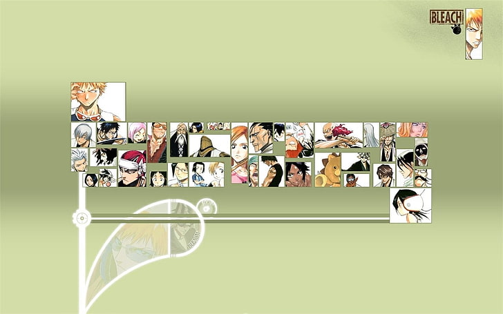 Bleach, Genryūsai Shigekuni Yamamoto, Gin Ichimaru, Hanataro Yamada, HD wallpaper