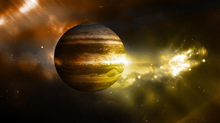 jupiter, planet, universe, outer space, astronomical object, HD wallpaper