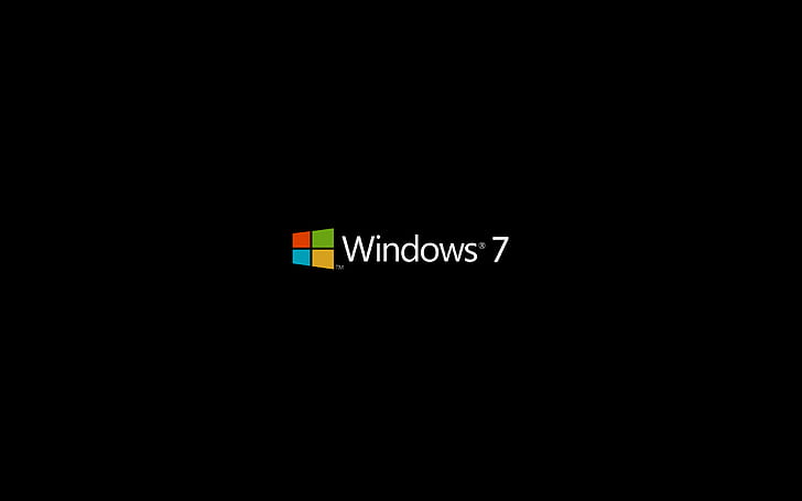 Windows 7, Microsoft Windows, operating system, minimalism HD wallpaper