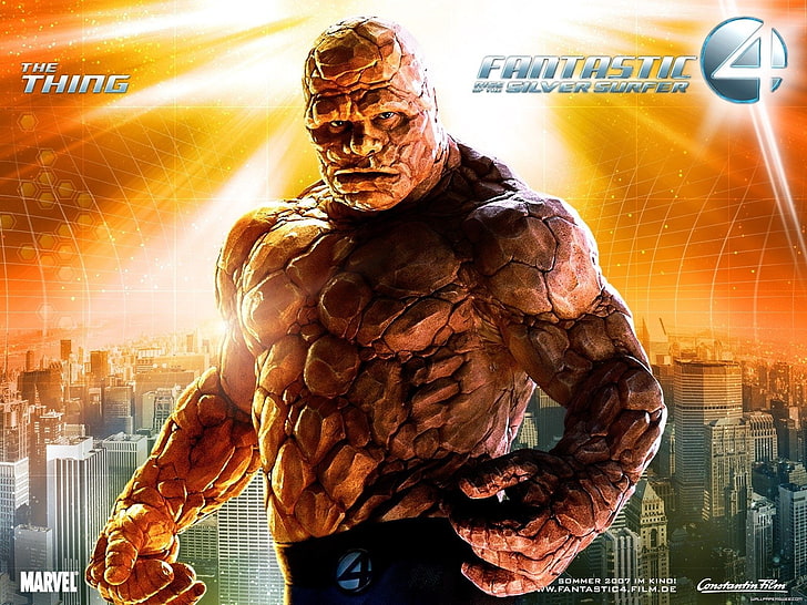 Movie, Fantastic 4: Rise of the Silver Surfer, Fantastic Four, HD wallpaper