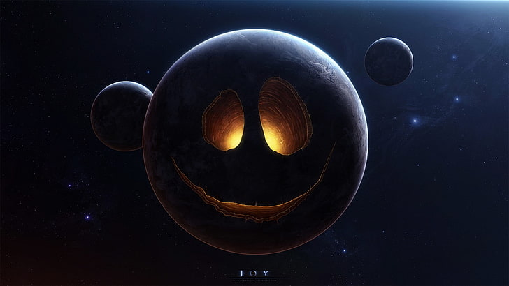 space, planet, galaxy, face, spacescapes, smiling, DeviantArt