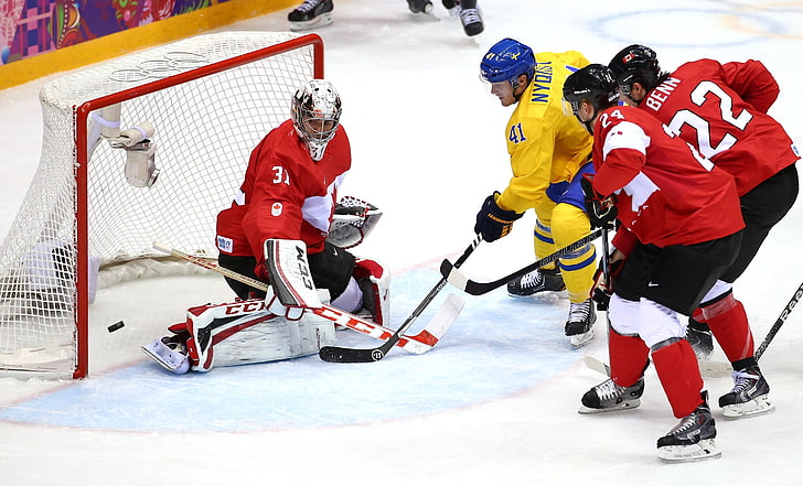 Sport, Russia, Hockey, The XXII Olympic winter games, 2014 Winter Olympics, HD wallpaper