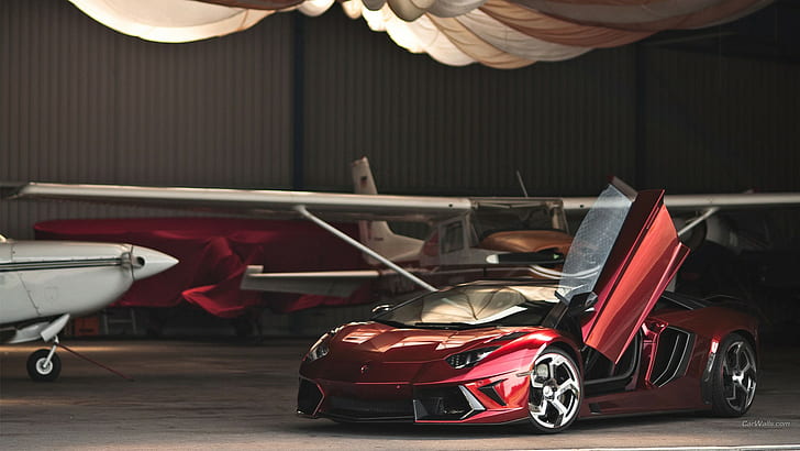 Lamborghini Aventador, car