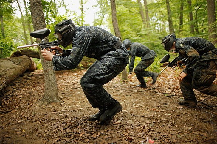 action, extreme, gun, paint, paintball, strategy, weapon, HD wallpaper