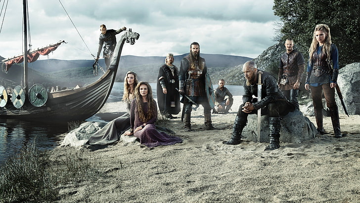 Vikings movie, Vikings (TV series), Ragnar Lodbrok, Lagertha Lothbrok, HD wallpaper