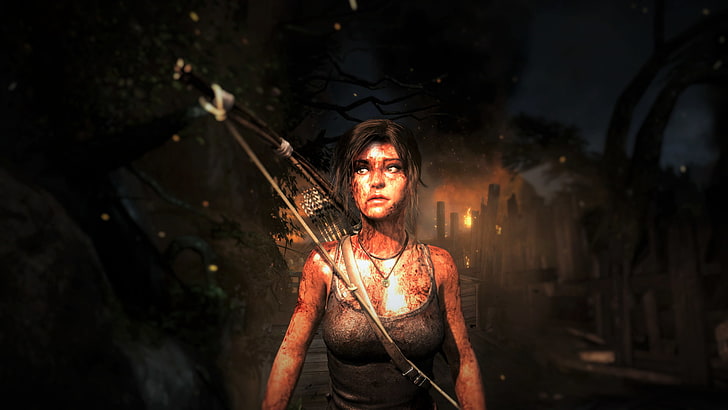 video game girls, video game characters, video games, Tomb Raider, HD wallpaper