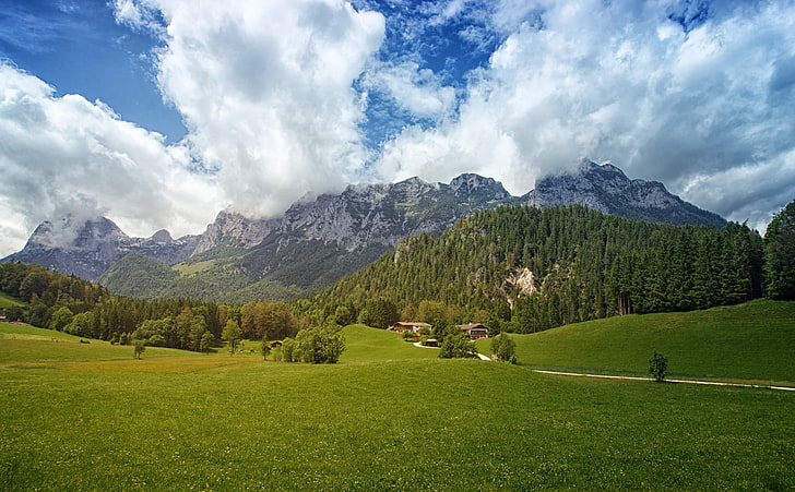 Bavarian Alps Tours, Europe, Germany, Travel, Nature, Landscape, HD wallpaper