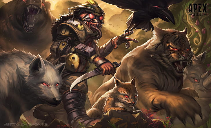 Video Game, Apex Legends, Bloodhound (Apex Legends), HD wallpaper
