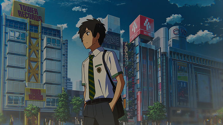 Anime, Your Name., Taki Tachibana, HD wallpaper