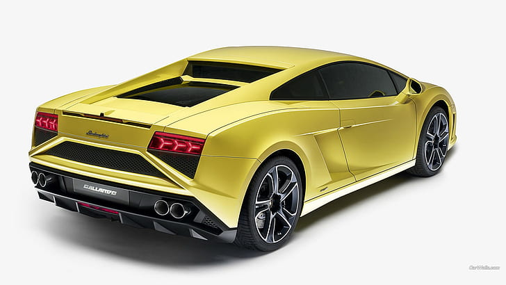 Lamborghini Gallardo, yellow cars, vehicle, Super Car, HD wallpaper