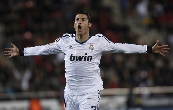 Cristiano Ronaldo, football, form, player, goal, the celebration, HD wallpaper