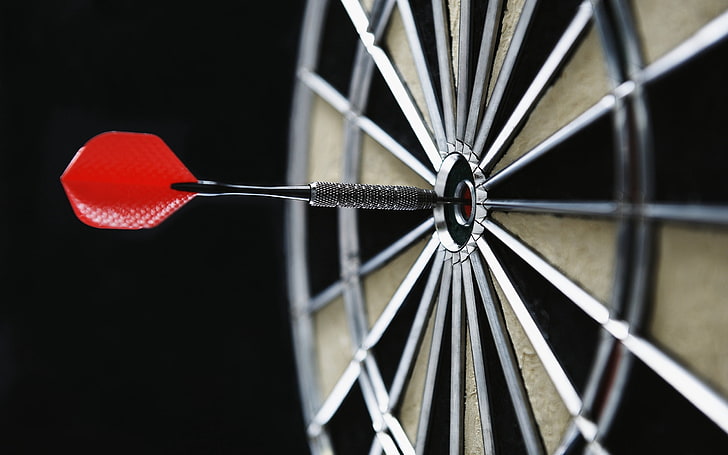 red dartboard arrow, target, darts, sport, wheel, competition