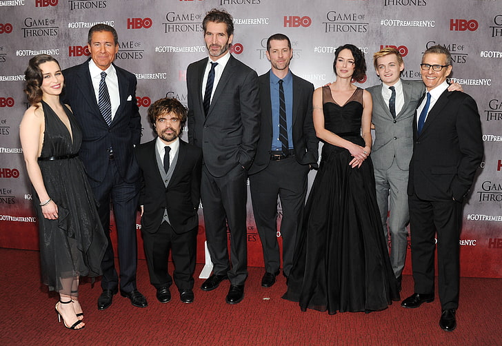 Game of Thrones cast, game of thrones season 5, hbo go, hbo now, HD wallpaper