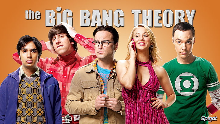 4320x900px | free download | HD wallpaper: The Big Bang Theory poster ...