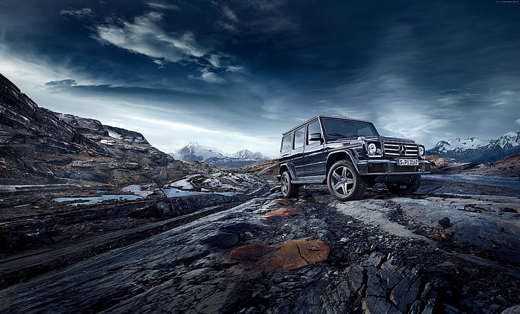 Mercedes-Benz G 500, off-road, SUV, G-Class, luxury cars, HD wallpaper