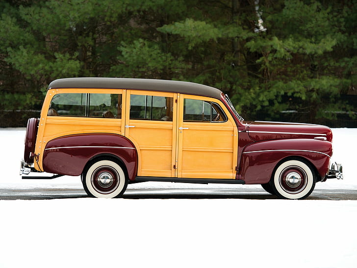 11a 79b, 1941, deluxe, ford, retro, stationwagon, super, v 8, HD wallpaper