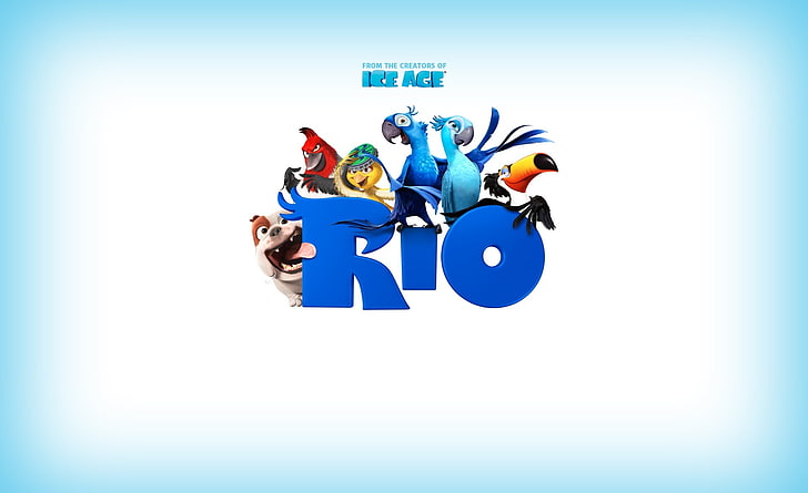 Rio Movie, Ice Age and Rio digital wallpaper, Cartoons, Others, HD wallpaper