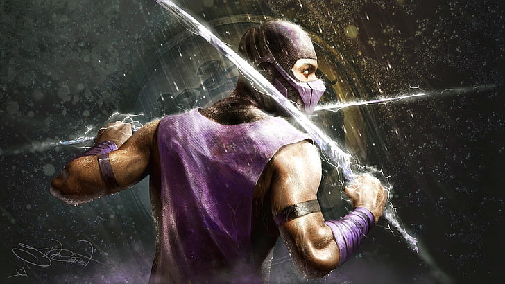 Mortal Kombat, Mortal Kombat X, rain, Rain (mortal Kombat), HD wallpaper