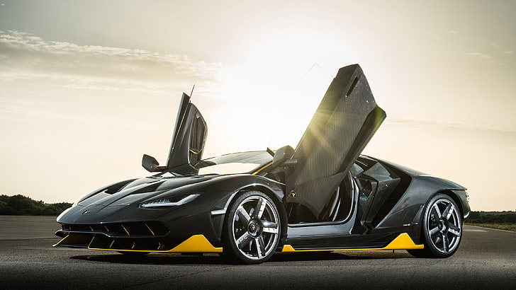 Lamborghini Centenario, 4K, First Drive, LP 770-4, transportation