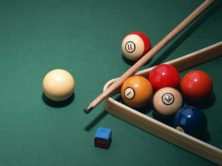 Pool Billiards Balls HD, sports, HD wallpaper