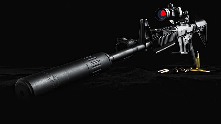 ammo, ammunition, bullet, guns, military, rifle, scope, sniper, HD wallpaper
