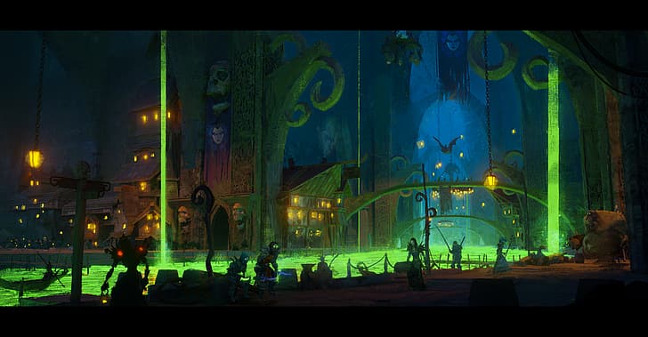 World of Warcraft, horde, Undercity, HD wallpaper