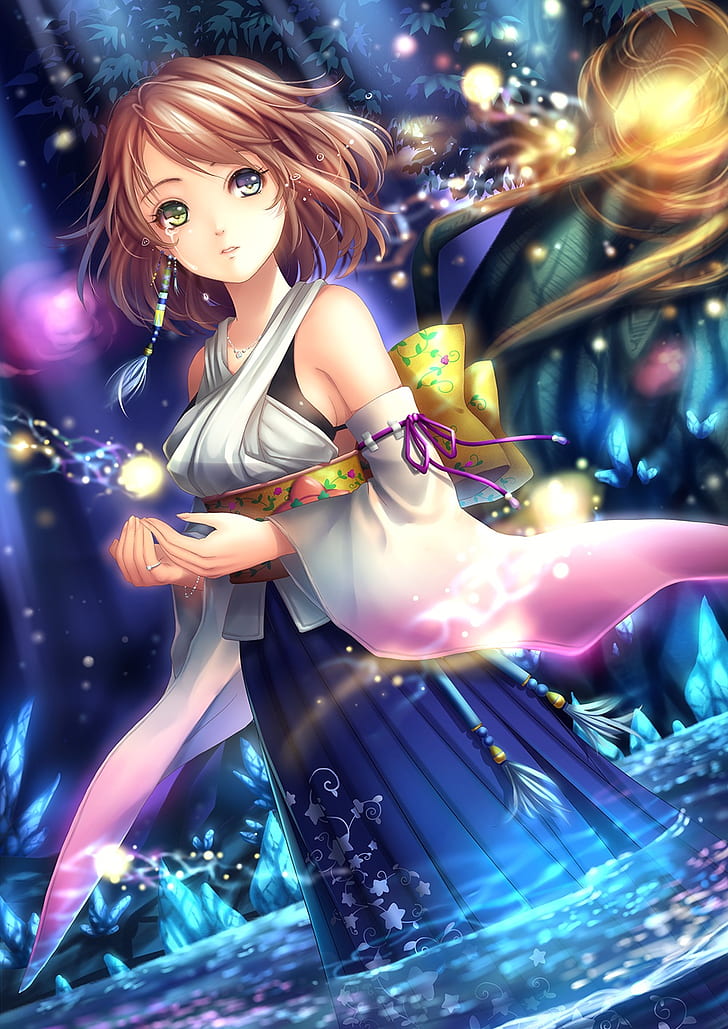 Hd Wallpaper Yuna Final Fantasy X Heterochromia