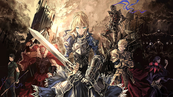 Fate Stay Night wallpaper, archer, armor, assassin, berserker