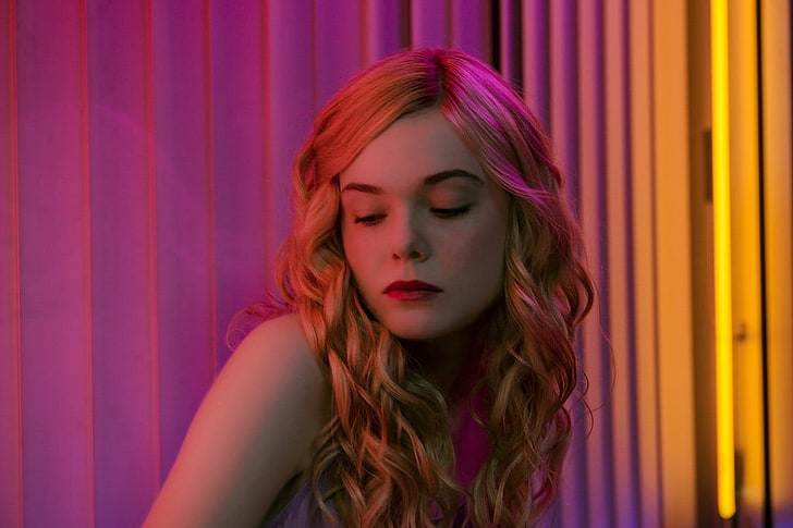 Elle Fanning, women, actress, hair, young adult, one person