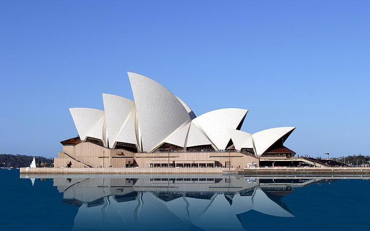 Sydney Opera House, Australia, architecture, famous Place, building Exterior, HD wallpaper