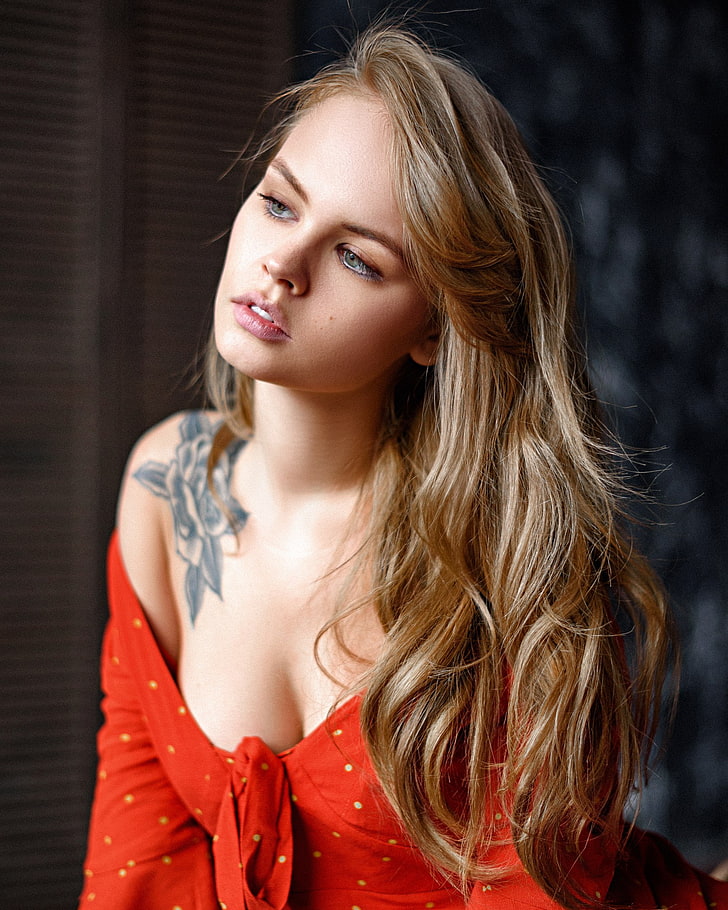 HD wallpaper: Anastasia Scheglova, Max Pyzhik, women, model, blonde,  portrait | Wallpaper Flare