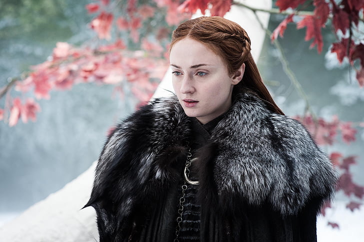 Sansa Stark, Sophie Turner, Game of Thrones, Season 7, 4K