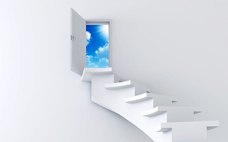 fantasy art heaven Stairway to Heaven Abstract Fantasy HD Art