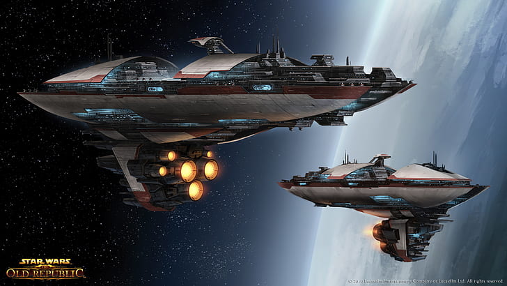 Star Wars The Old Republic Spaceships HD, video games