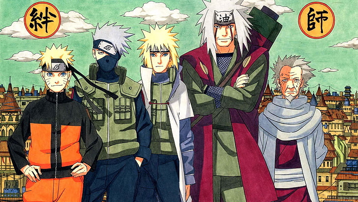 Naruto character photo, Naruto Shippuuden, Hokage, anime, Namikaze Minato, HD wallpaper